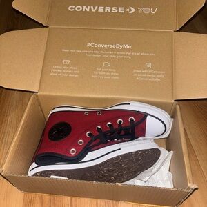 Converse Burgundy High-Top Sneakers